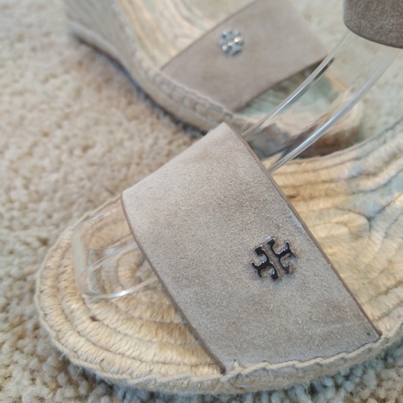 Tory Burch Bima II Suede Espadrille Sandals - Picture 3 of 13